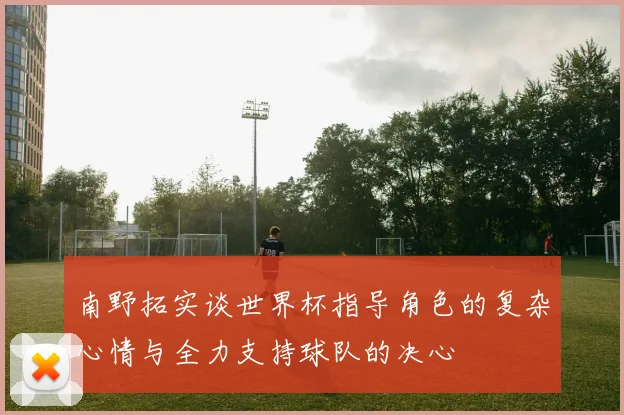 南野拓实谈世界杯指导角色的复杂心情与全力支持球队的决心